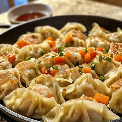 Dumplings, with their delightful bite and variety of fillings, have captured the hearts and taste buds of food lovers across the globe. Among these, savory shrimp and rainbow vegetable dumplings stand out for their vibrant colors and flavors, making them not only a feast for the palate but also a feast for the eyes. These dumplings are an irresistible combination of tender shrimp and a medley of fresh vegetables, all wrapped in a delicate dough. The appeal of this dish lies not only in its flavor but also in its health benefits, making it a nutritious choice that doesn't compromise on taste.
