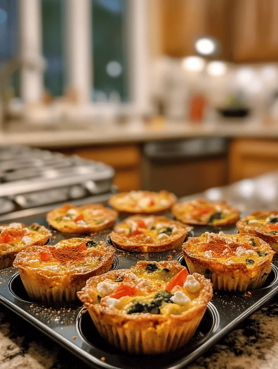 The foundation of any great dish lies in the quality of its ingredients, and Spanish Feta Egg Muffins are no exception. Using fresh, high-quality ingredients not only enhances the flavors but also contributes to the nutritional value of the muffins. When selecting your ingredients, opt for local and organic produce whenever possible. Fresh vegetables, free-range eggs, and artisan feta cheese can significantly elevate the taste and healthfulness of your muffins, ensuring that each bite is a celebration of vibrant flavors.