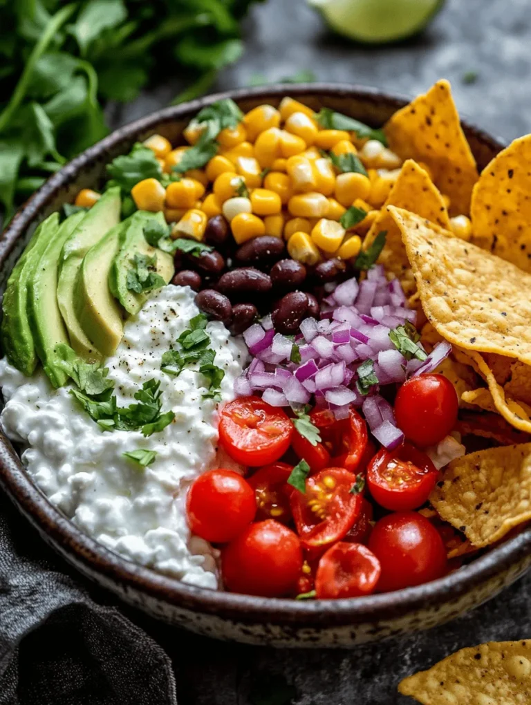 The Southwest Cottage Cheese Bowl is a vibrant and delicious dish that beautifully marries flavors and textures, offering a delightful culinary experience. This bowl is not just a feast for the eyes but also a powerhouse of nutrition, making it an excellent choice for anyone looking to eat healthily without sacrificing taste. With the creamy goodness of cottage cheese at its base, this recipe is designed to satisfy your hunger while providing a wealth of nutrients.