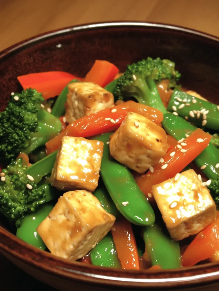 In recent years, plant-based diets have surged in popularity, with many people exploring the myriad benefits of incorporating more vegetables and proteins derived from plants into their meals. One of the standout ingredients in this culinary evolution is tofu. The Tofu Stir-Fry Delight is a vibrant and nutritious dish that showcases the versatility of tofu as a protein source while highlighting a colorful array of vegetables. This recipe is an ideal choice for anyone looking to create a wholesome meal that is both satisfying and easy to prepare.