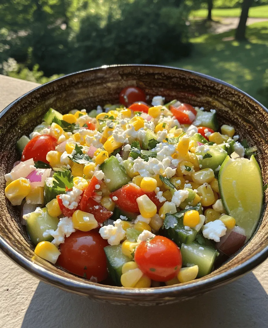 As the sun shines brighter and the temperatures rise, the desire for refreshing, light meals becomes paramount. Enter the Summer Corn Salad Delight—a vibrant dish that perfectly encapsulates the essence of summer gatherings, barbecues, or simply enjoying a light meal on a warm day. This salad is a delightful combination of sweet, fresh corn paired with colorful vegetables and a zesty dressing, making it not only a feast for the palate but also a visual treat.