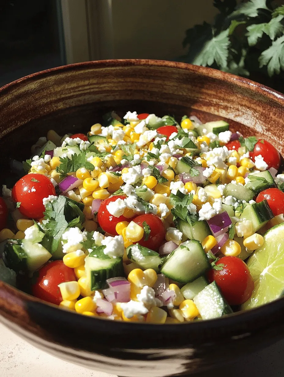 As the sun shines brighter and the temperatures rise, the desire for refreshing, light meals becomes paramount. Enter the Summer Corn Salad Delight—a vibrant dish that perfectly encapsulates the essence of summer gatherings, barbecues, or simply enjoying a light meal on a warm day. This salad is a delightful combination of sweet, fresh corn paired with colorful vegetables and a zesty dressing, making it not only a feast for the palate but also a visual treat.