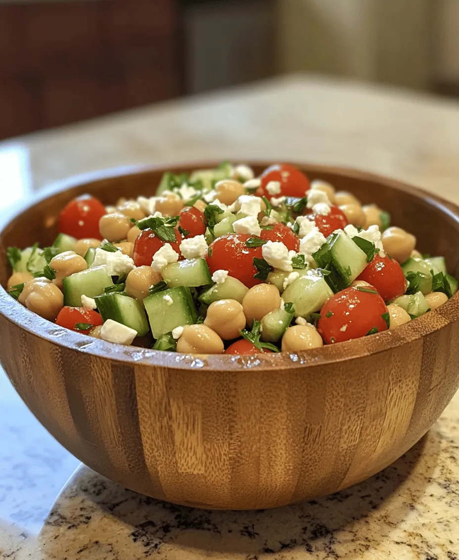 Fresh salads have become a staple in healthy eating, particularly as the warm seasons approach. They represent a vibrant and nutritious way to incorporate a variety of vegetables and proteins into our diets, making them not only delicious but also visually appealing. Among the many salad options available, the Zesty Chickpea Cucumber Salad stands out for its refreshing ingredients and robust flavors. This delightful combination is an excellent choice for summer picnics, potlucks, or as a light meal on a hot day.