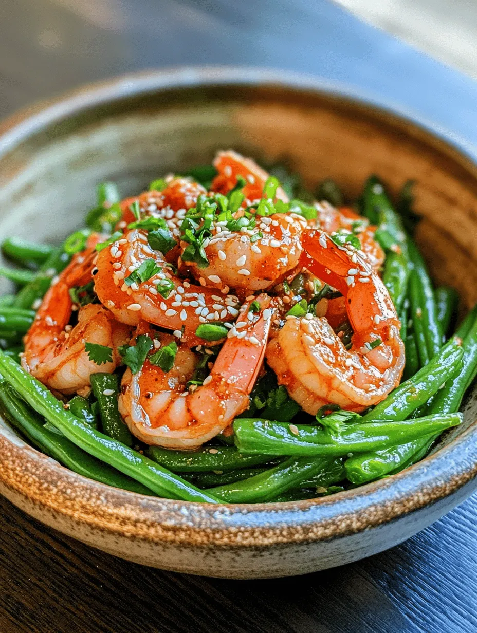 Discover a culinary delight that combines the succulent flavors of shrimp with the vibrant crunch of fresh green beans: Spicy Shrimp Delight with Crisp Green Beans. This dish is a perfect marriage of spice and freshness, guaranteed to tantalize your taste buds and impress your dinner guests. With a preparation time of just 15 minutes and a total cooking time of 30 minutes, it’s an ideal choice for busy weeknights or weekend gatherings. In this article, we will explore the recipe in detail, delve into its nutritional benefits, and uncover tips for perfecting this dish in your own kitchen.