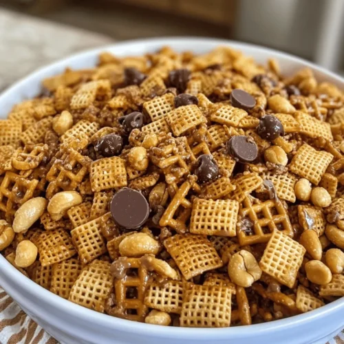 There's an undeniable allure to sweet and salty snacks that captivates taste buds and brings people together. Whether you're enjoying a movie night at home, hosting a lively gathering, or simply indulging in a late-night treat, the combination of these two flavor profiles creates a delightful balance that keeps everyone coming back for more. Among the myriad of snack options, Sweet & Salty Toffee Chex Mix stands out as a perfect blend of flavors and textures.