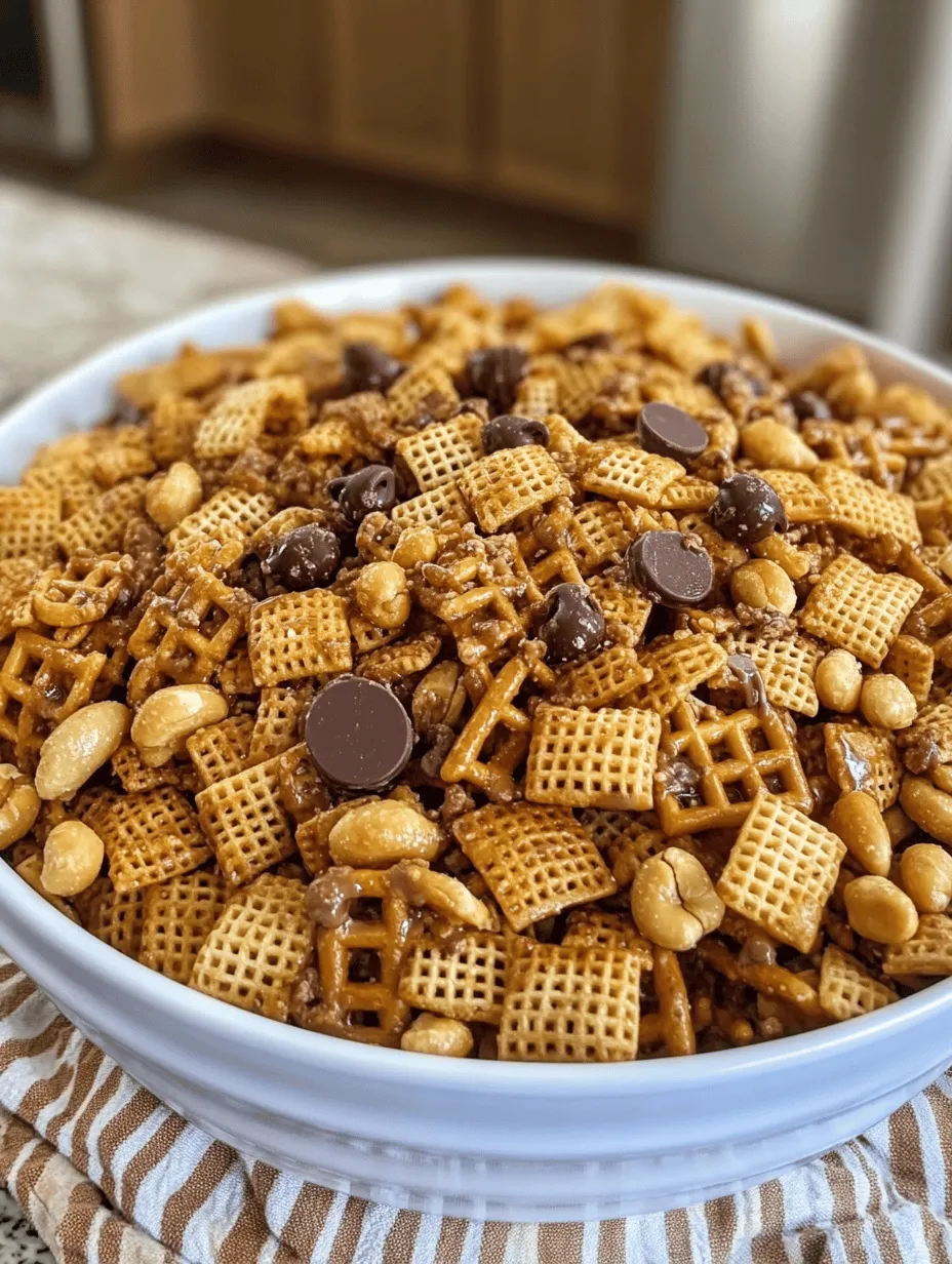 There's an undeniable allure to sweet and salty snacks that captivates taste buds and brings people together. Whether you're enjoying a movie night at home, hosting a lively gathering, or simply indulging in a late-night treat, the combination of these two flavor profiles creates a delightful balance that keeps everyone coming back for more. Among the myriad of snack options, Sweet & Salty Toffee Chex Mix stands out as a perfect blend of flavors and textures.