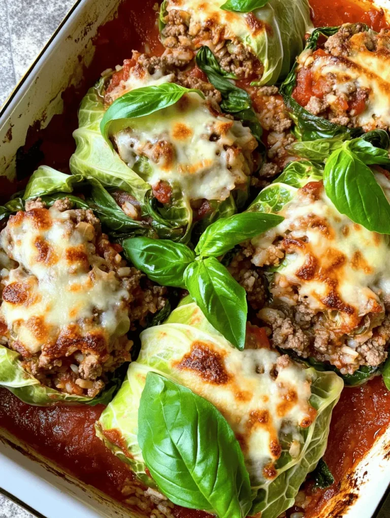 Italian Stuffed Cabbage Rolls, or "Involtini di Cavolo," are a beloved dish that embodies the essence of comfort food in Italian cuisine. With their tender cabbage leaves enveloping a savory filling, these rolls offer a delightful combination of flavors and textures that make them a perfect meal for any occasion. Whether it's a cozy family dinner or a festive gathering, stuffed cabbage rolls are sure to impress.