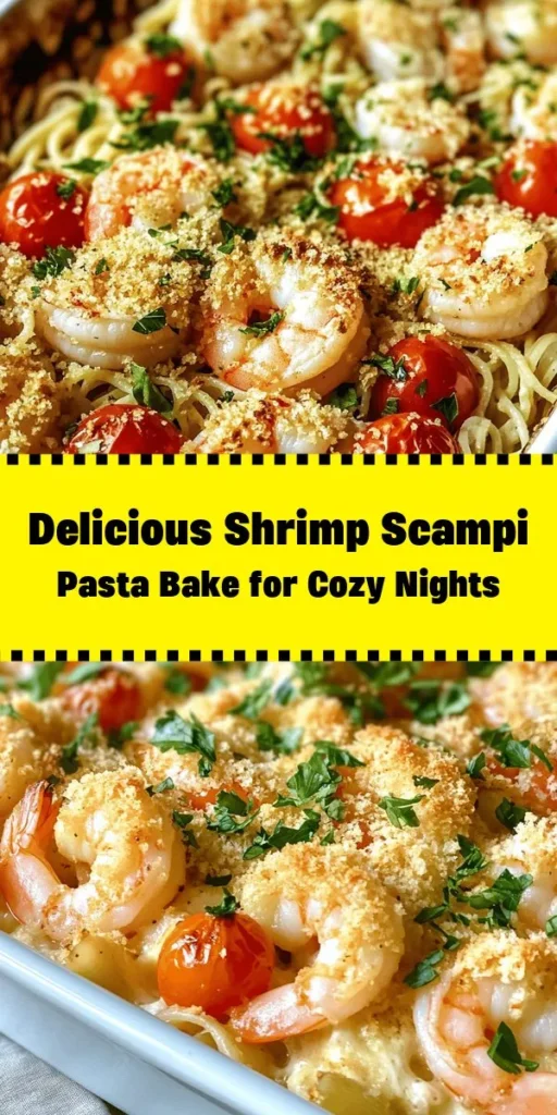 Indulge in the ultimate comfort food with this Shrimp Scampi Pasta Bake! Combining succulent shrimp, a creamy garlic-lemon sauce, and hearty pasta, this dish is sure to satisfy. Explore its origins and learn how to create a deliciously creamy, flavorful masterpiece at home. Perfect for cozy dinners or special gatherings! For the recipe and tips, click the link. #ShrimpScampi #PastaBake #ComfortFood #Foodie #DeliciousMeals #CookingAtHome #SeafoodLovers