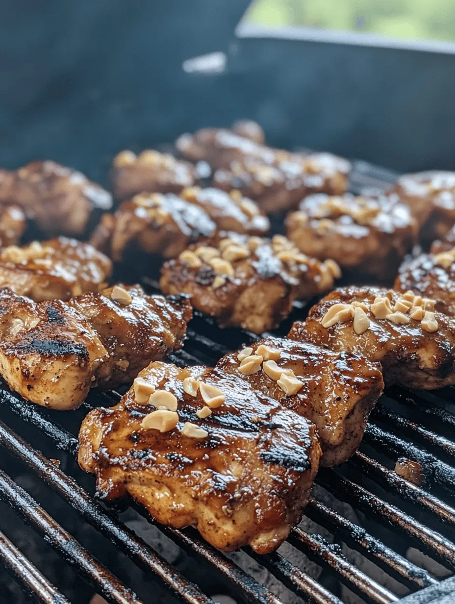 If you're looking for a dish that combines exquisite flavors with a simple grilling technique, look no further than Easy Grilled Thai Chicken Skewers. This vibrant dish is a celebration of Thai cuisine's hallmark balance of sweet, salty, sour, and spicy notes, making it a favorite for both weeknight dinners and festive gatherings. The skewers are not only visually appealing but also packed with flavor, thanks to a delicious marinade that infuses the chicken with a taste of Thailand.