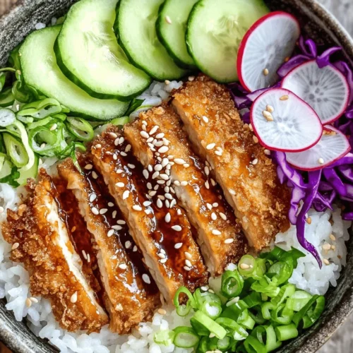 Welcome to a culinary adventure where we bring the vibrant flavors of Japan to your kitchen! In this article, we will explore the delightful Crunchy Katsu Bowls topped with a tangy Tonkatsu sauce. This dish not only showcases the perfect balance of textures and flavors but also serves as a hearty meal that's easy to prepare. Whether you're looking to impress your family or indulge in a satisfying dinner, these Katsu Bowls are sure to please. Join us as we break down this delicious recipe, highlighting each component and its significance in creating a memorable dining experience.