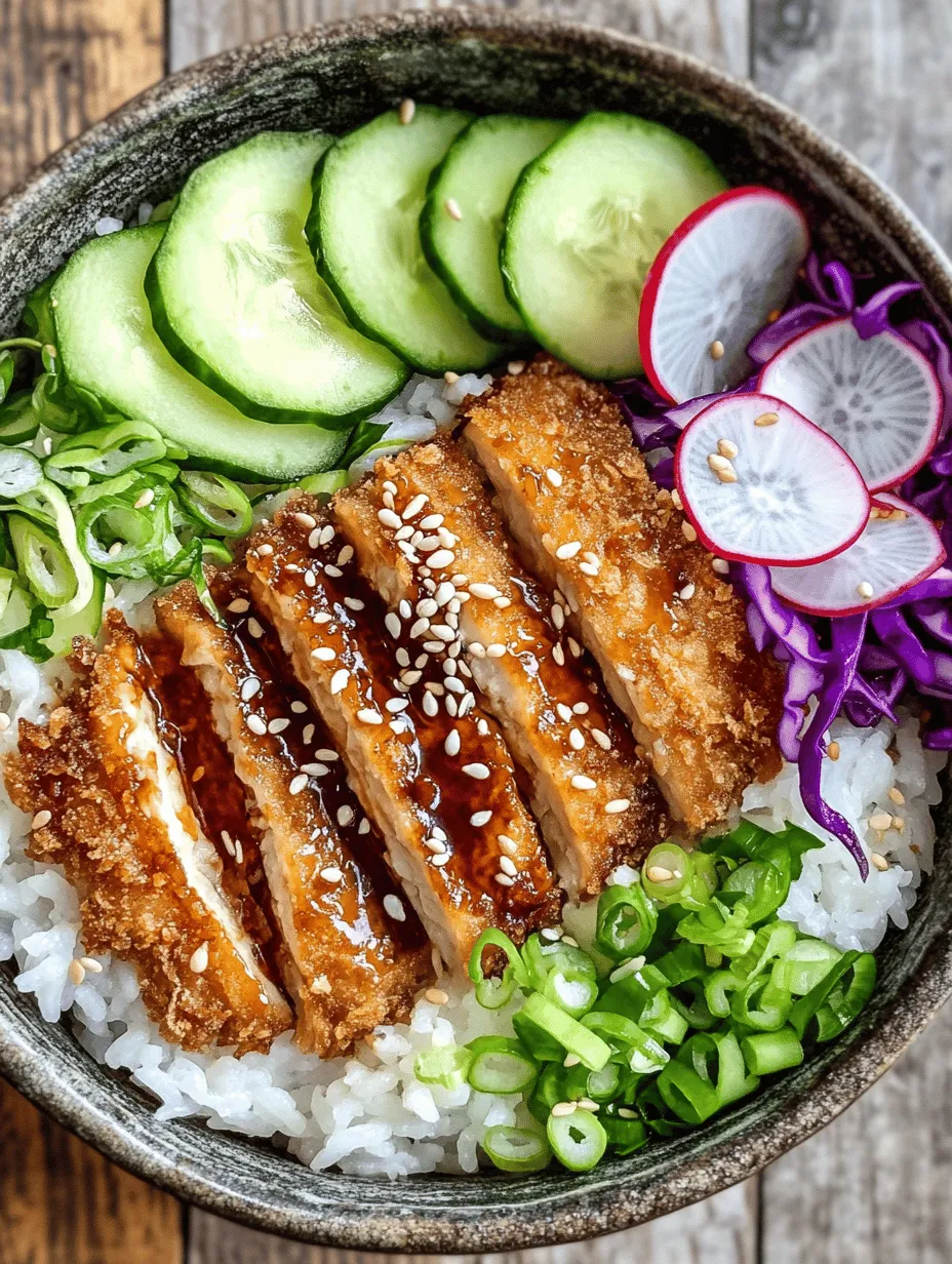 Welcome to a culinary adventure where we bring the vibrant flavors of Japan to your kitchen! In this article, we will explore the delightful Crunchy Katsu Bowls topped with a tangy Tonkatsu sauce. This dish not only showcases the perfect balance of textures and flavors but also serves as a hearty meal that's easy to prepare. Whether you're looking to impress your family or indulge in a satisfying dinner, these Katsu Bowls are sure to please. Join us as we break down this delicious recipe, highlighting each component and its significance in creating a memorable dining experience.