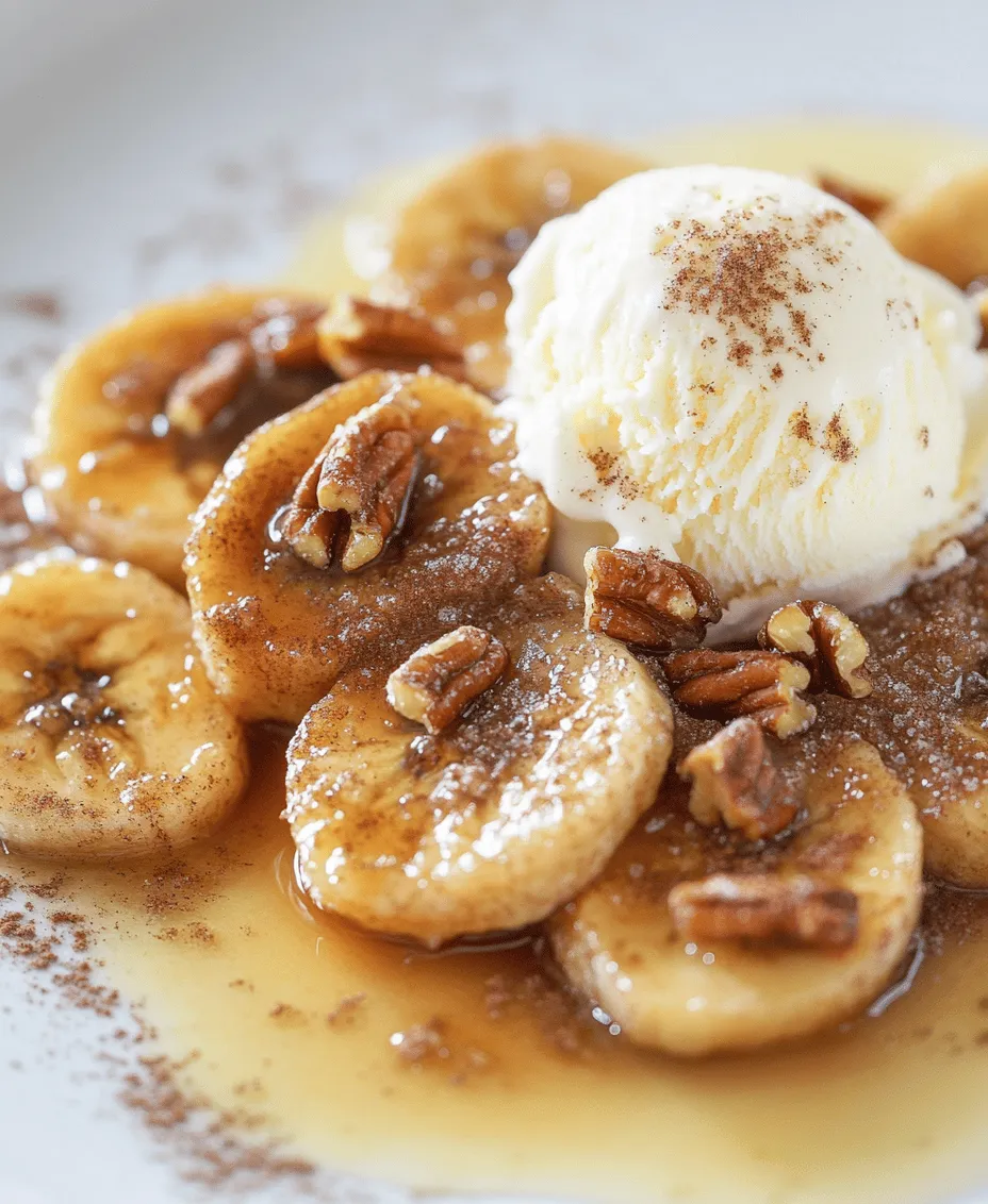 To create the perfect plate of sweet pan-fried cinnamon bananas, understanding the role of each ingredient is essential. Let's delve into the key components that come together to make this dish a standout.