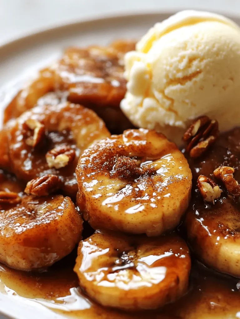 To create the perfect plate of sweet pan-fried cinnamon bananas, understanding the role of each ingredient is essential. Let's delve into the key components that come together to make this dish a standout.