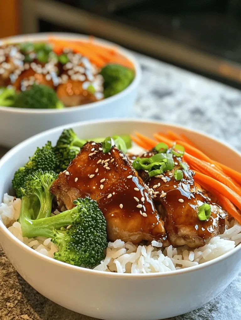 When it comes to weeknight dinners, finding a balance between flavor, nutrition, and ease of preparation can be a challenge. Enter Sticky Chicken Rice Bowls—a comforting, wholesome meal that checks all the boxes. This delectable dish features marinated chicken, fluffy jasmine rice, and a medley of vibrant vegetables, all coming together to create a harmonious blend of flavors and textures.