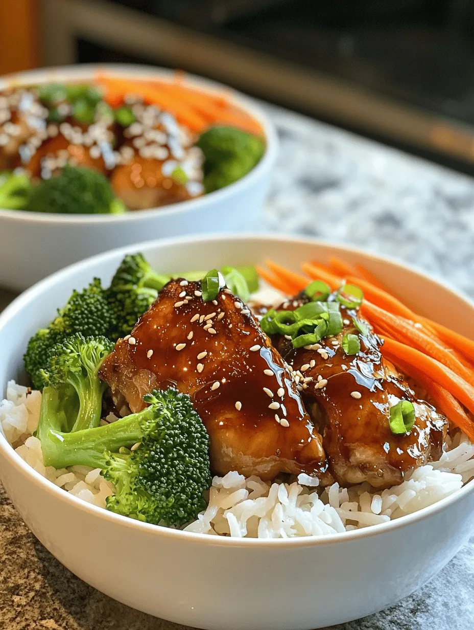 When it comes to weeknight dinners, finding a balance between flavor, nutrition, and ease of preparation can be a challenge. Enter Sticky Chicken Rice Bowls—a comforting, wholesome meal that checks all the boxes. This delectable dish features marinated chicken, fluffy jasmine rice, and a medley of vibrant vegetables, all coming together to create a harmonious blend of flavors and textures.