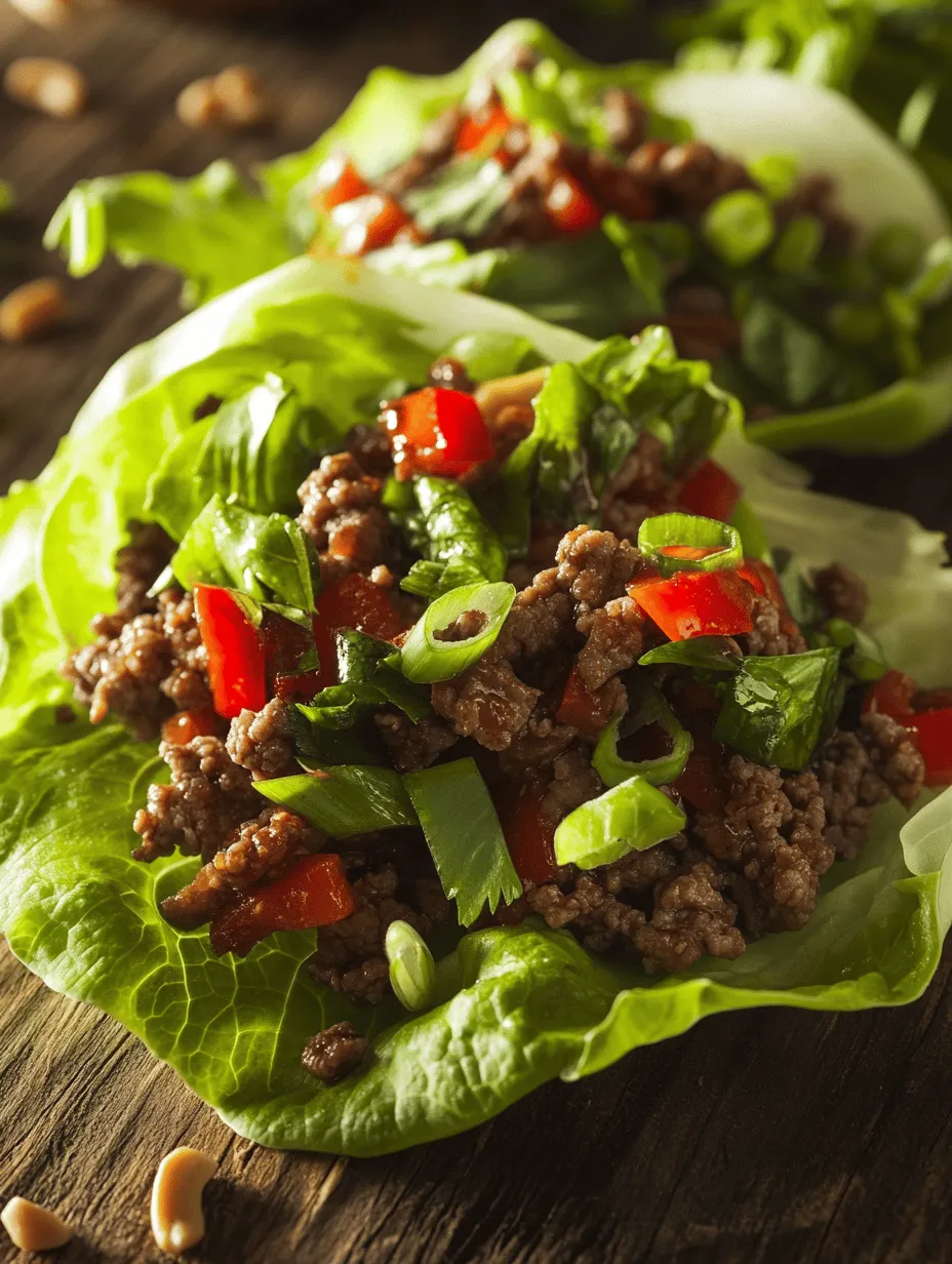 Ground beef is the primary protein source in this recipe, and selecting the right type is crucial for achieving the best results. Opting for lean ground beef not only enhances the dish's healthiness but also ensures that the wraps remain succulent without being overly greasy. Lean beef typically contains less fat, making it a healthier option while still providing a rich source of protein, iron, and essential vitamins like B12.