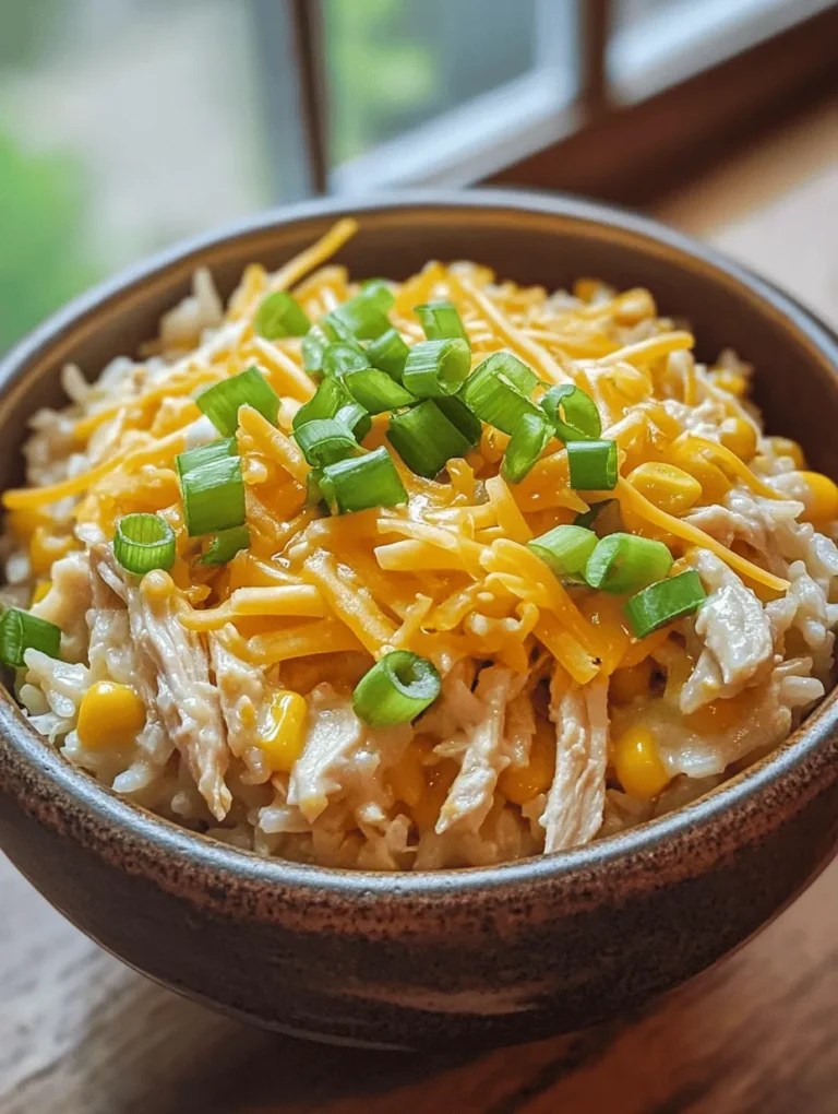 In the fast-paced world we live in, finding a meal that is both quick to prepare and satisfying can often feel like a daunting task. Enter the Easy Street Corn Chicken Rice Bowl—a delightful combination of flavors and textures that makes for a perfect weeknight dinner or a fun dish for casual gatherings. This recipe brings together tender chicken, sweet corn, and fluffy rice, all drizzled with a zesty mayo dressing that ties everything together in a harmonious blend.