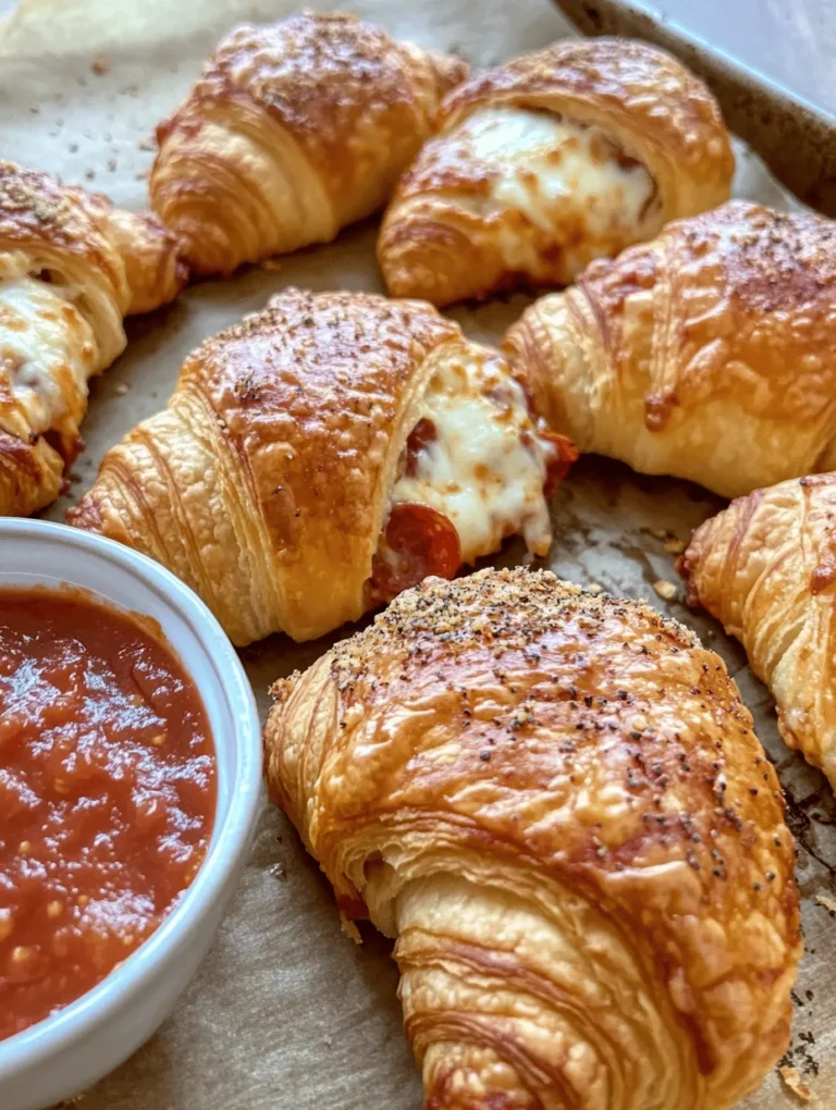 Before we embark on the culinary journey of creating Mozzarella Pepperoni Croissant Rolls, let's take a closer look at the essential ingredients that will bring this dish to life. Each ingredient contributes to the overall flavor and texture, making it crucial to choose high-quality components.