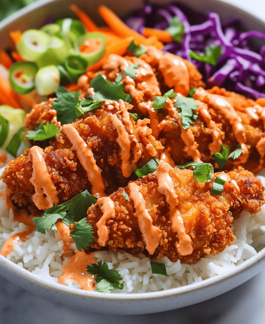 Creating mouthwatering Bang Bang Chicken Bowls requires a thoughtful selection of ingredients. Each component contributes not only to the flavor but also to the dish's overall nutritional profile. Let’s break down the key ingredients involved in this recipe: