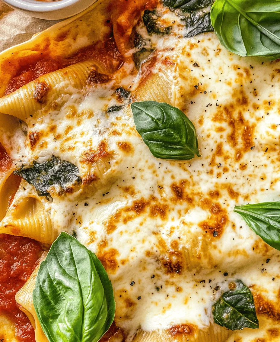 If you’re looking for a dish that marries comfort with nutrition, Easy Spinach and Ricotta Stuffed Shells is the perfect choice. This classic Italian-American recipe offers a delightful combination of flavors and textures, featuring large pasta shells filled with a creamy, cheesy mixture that’s both satisfying and wholesome. The appeal of this recipe goes beyond its taste; it’s also incredibly simple to prepare, making it an ideal option for busy weeknights or family gatherings.