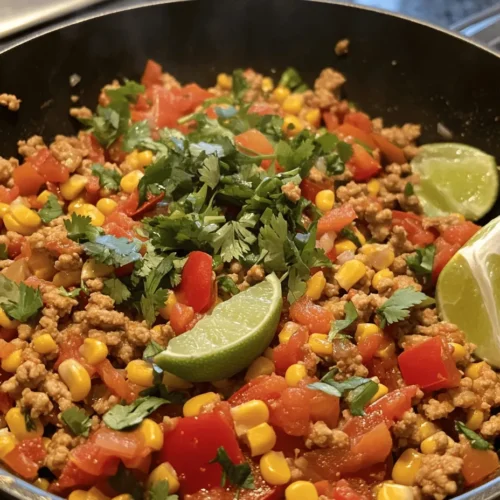 At the heart of the Turkey & Peppers Fiesta lies a commitment to nutrition. Ground turkey is an excellent source of lean protein, which is essential for muscle growth and repair, making it an ideal choice for those looking to maintain a healthy lifestyle. Unlike many fatty cuts of meat, turkey provides a hearty portion of protein without the extra calories, making it a smart option for weight management.