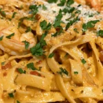 In the world of comfort food, few dishes can rival the rich and indulgent flavors of creamy garlic shrimp pasta. This delectable recipe brings together succulent shrimp, aromatic garlic, and a luscious cream sauce, all tossed with perfectly cooked fettuccine pasta. The combination of flavors and textures creates a dish that is not only satisfying but also impressively elegant, making it suitable for both casual weeknight dinners and special occasions.