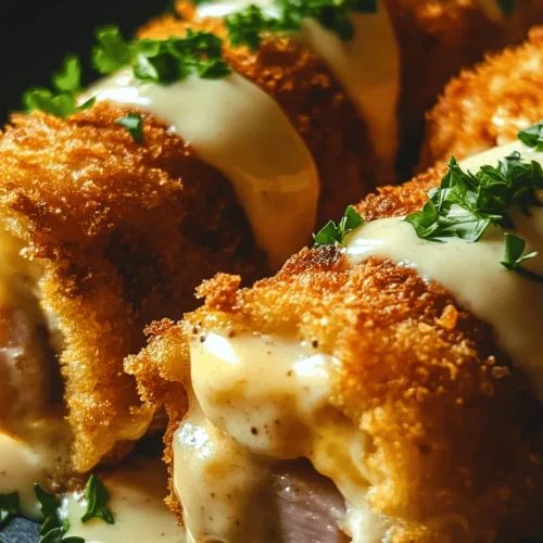 Chicken Cordon Bleu is a beloved dish that encapsulates the essence of comfort food, combining tender chicken breasts, savory ham, and rich Swiss cheese into a delightful culinary experience. This classic recipe is celebrated for its harmonious blend of flavors and textures, making it a perfect centerpiece for any meal. Whether you’re hosting a family dinner, celebrating a special occasion, or simply meal prepping for the week, Chicken Cordon Bleu stands out as a versatile choice that appeals to everyone at the table.