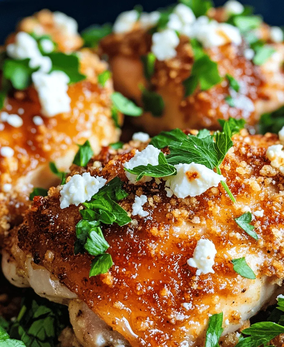 Crispy Hot Honey Feta Chicken is a culinary masterpiece that has garnered attention for its unique blend of sweet and savory flavors. This dish not only tantalizes the taste buds but also elevates an ordinary meal into something extraordinary. The combination of crispy, golden chicken thighs drizzled with hot honey and topped with creamy feta cheese creates a delightful contrast that is hard to resist.