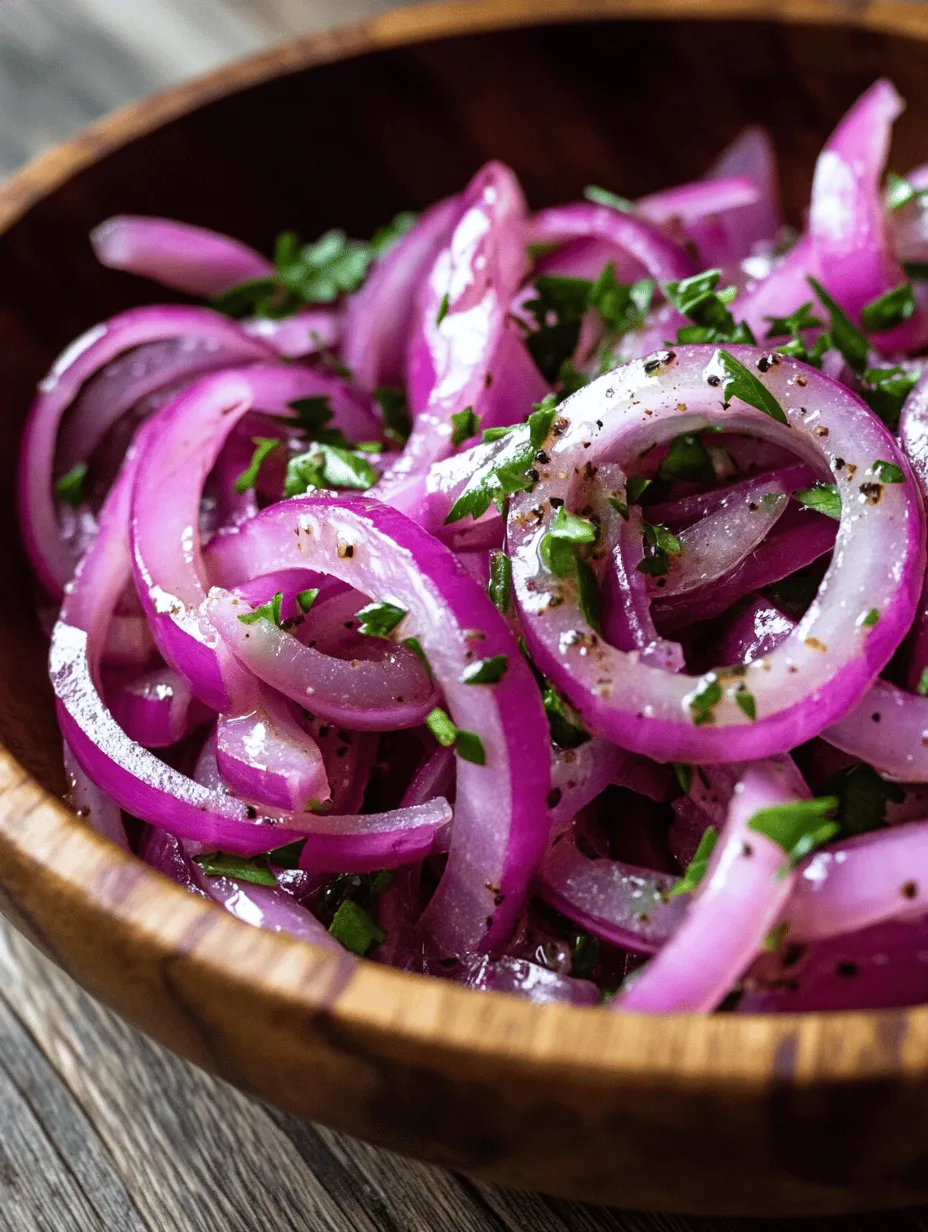 Sumac Onions Delight is a vibrant and tangy dish that transcends cultural boundaries, making it a beloved addition to various cuisines worldwide. Known for its refreshing flavor profile, this dish combines the sharpness of red onions with the unique tartness of sumac, resulting in a delightful accompaniment to a range of meals. Often featured in Middle Eastern and Mediterranean dishes, Sumac Onions Delight is not only a feast for the taste buds but also a healthy choice for those looking to elevate their culinary repertoire.