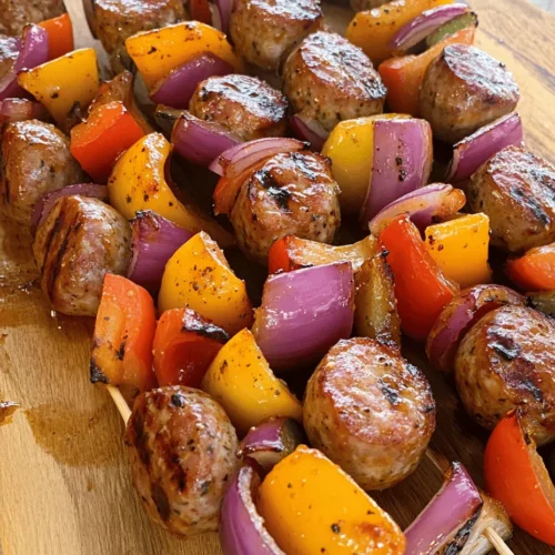 At the heart of these skewers lies a harmonious blend of sweet, tangy, and spicy flavors. The sweetness of honey plays beautifully against the sharpness of Dijon mustard, creating a base that is both comforting and exciting. The warmth of spices adds a delightful kick, ensuring every bite is packed with flavor.