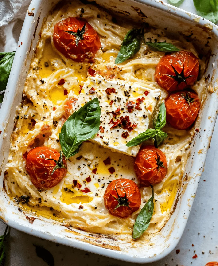 As with any great recipe, the quality and selection of ingredients play a pivotal role in achieving a mouthwatering outcome. Baked Feta Pasta relies on a handful of key components that each contribute uniquely to the dish's flavor profile. Below, we will explore the essential ingredients that come together to create this delightful meal.