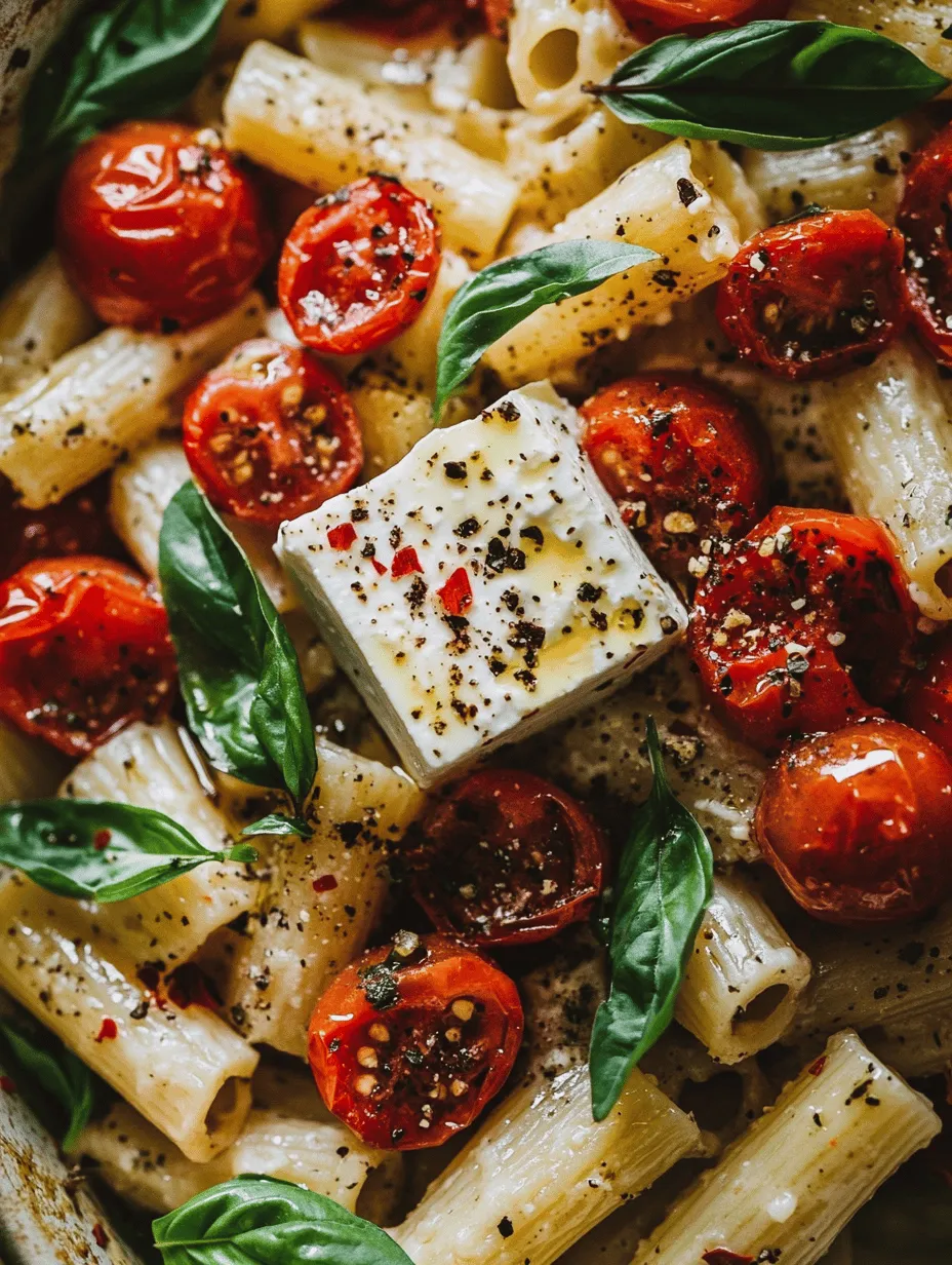 As with any great recipe, the quality and selection of ingredients play a pivotal role in achieving a mouthwatering outcome. Baked Feta Pasta relies on a handful of key components that each contribute uniquely to the dish's flavor profile. Below, we will explore the essential ingredients that come together to create this delightful meal.