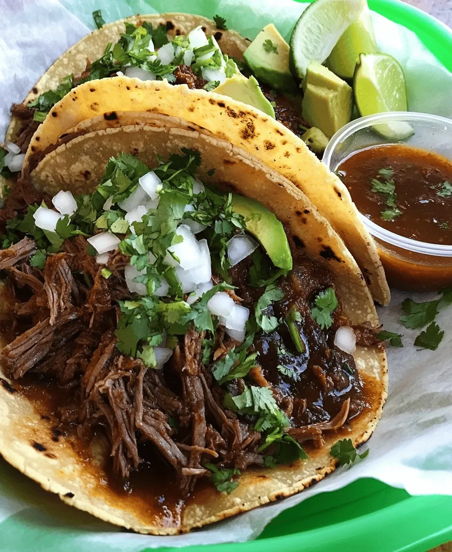 Birria tacos have become a beloved staple in Mexican cuisine, captivating food lovers around the world with their rich flavors and tender textures. This dish, originally from the western state of Jalisco, is not merely a meal; it represents a culinary heritage steeped in history and tradition. The process of slow cooking the meat is crucial, allowing the spices and herbs to meld beautifully, resulting in a hearty and satisfying dish that is perfect for any occasion.
