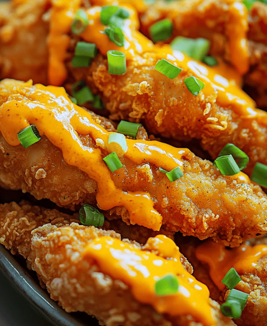 Bang Bang Chicken has captured the hearts of food enthusiasts around the globe, and it’s no surprise why. This dish combines tender, juicy chicken with a crispy coating, all topped off with a creamy, spicy sauce that tantalizes the taste buds. It's a perfect harmony of textures and flavors, making it a popular choice for both casual dinners and festive gatherings. Whether you’re serving it as an appetizer, a main dish, or even as part of a buffet spread, Crispy Bang Bang Chicken is a crowd-pleaser that never fails to impress.