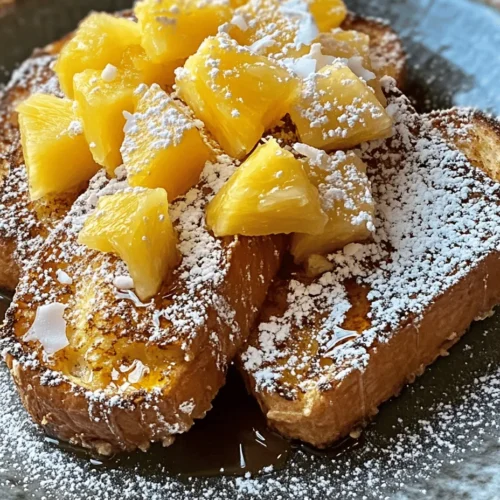 French toast has long been celebrated as a beloved breakfast dish, cherished for its delicious versatility and comforting nature. This classic recipe transforms humble bread into a delightful meal, perfect for leisurely mornings or festive brunches. However, if you're looking to elevate your breakfast experience, the Hawaiian Paradise French Toast offers a unique twist that transports you straight to a tropical paradise.