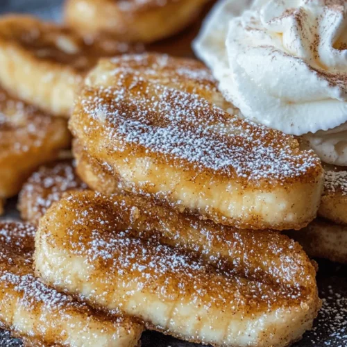 Fried bananas are a decadent treat that brings together the sweetness of ripe fruit and the indulgence of a warm, cinnamon-infused sauce. This delicious recipe combines the crispy texture of fried bananas with a rich cinnamon butter sauce, making it a perfect dessert for any occasion. The combination of flavors and textures creates a culinary experience that is both comforting and delightful. Whether you’re hosting a dinner party, celebrating a special occasion, or simply craving something sweet, this dish is sure to impress your guests and satisfy your sweet tooth.