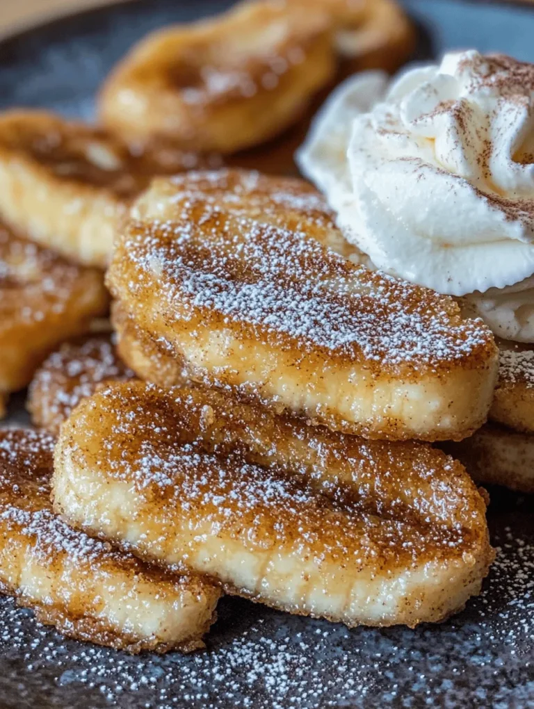 Fried bananas are a decadent treat that brings together the sweetness of ripe fruit and the indulgence of a warm, cinnamon-infused sauce. This delicious recipe combines the crispy texture of fried bananas with a rich cinnamon butter sauce, making it a perfect dessert for any occasion. The combination of flavors and textures creates a culinary experience that is both comforting and delightful. Whether you’re hosting a dinner party, celebrating a special occasion, or simply craving something sweet, this dish is sure to impress your guests and satisfy your sweet tooth.