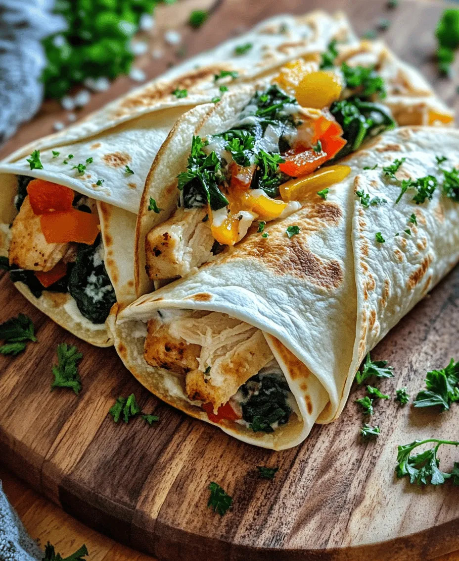 If you're on the hunt for a meal that combines convenience with robust flavors, look no further than Cheesy Garlic Chicken Wraps. This delightful dish is perfect for any occasion, whether you're preparing a quick weeknight dinner, a casual lunch, or even a picnic treat. Wraps are an incredibly versatile option, allowing you to tailor the ingredients to fit your preferences, making them a favorite in many households.
