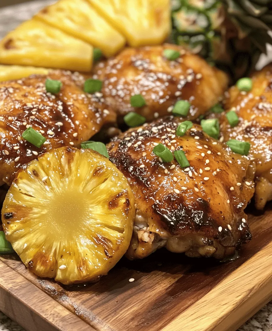 Aloha Shoyu Chicken Delight is a vibrant, flavorful dish that embodies the spirit of Hawaiian cuisine. This recipe combines succulent chicken thighs with a delightful marinade that features shoyu (soy sauce), pineapple, and a medley of aromatic seasonings. The result is a dish that not only tantalizes the taste buds but also transports you to the sunny shores of Hawaii with each bite. Whether you're hosting a summer barbecue or looking for a weeknight dinner with a tropical twist, Aloha Shoyu Chicken Delight is a perfect choice.