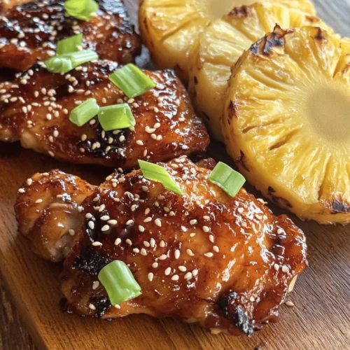 Aloha Shoyu Chicken Delight is a vibrant, flavorful dish that embodies the spirit of Hawaiian cuisine. This recipe combines succulent chicken thighs with a delightful marinade that features shoyu (soy sauce), pineapple, and a medley of aromatic seasonings. The result is a dish that not only tantalizes the taste buds but also transports you to the sunny shores of Hawaii with each bite. Whether you're hosting a summer barbecue or looking for a weeknight dinner with a tropical twist, Aloha Shoyu Chicken Delight is a perfect choice.