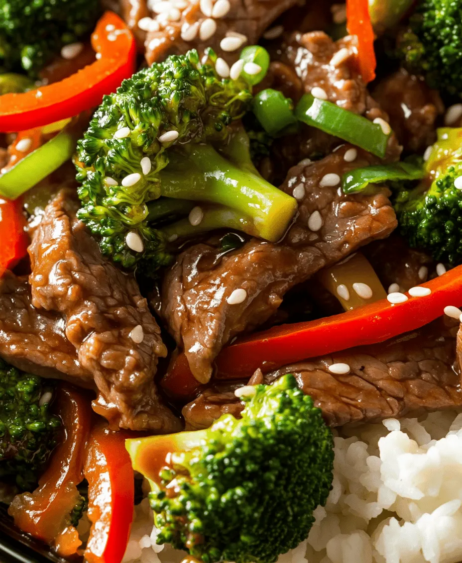 Savory Chinese Beef and Broccoli Delight is a quintessential dish in Chinese cuisine, celebrated for its harmonious blend of flavors and textures. This dish has gained immense popularity in homes and restaurants alike, often featured on menus across the globe. The combination of tender beef, crisp broccoli, and a savory sauce creates a delightful meal that appeals to both children and adults.