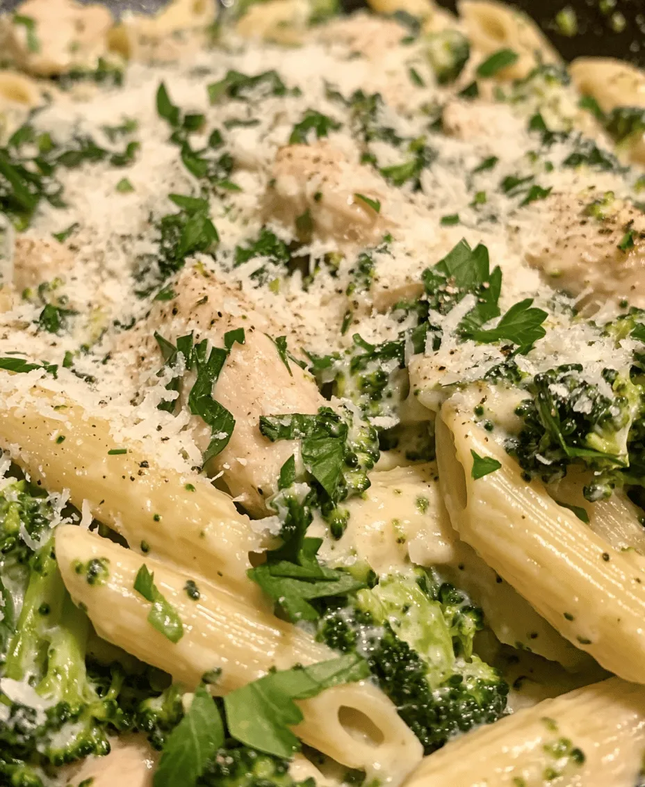 In the world of quick and comforting weeknight dinners, few dishes can rival the allure of Creamy Broccoli and Chicken Penne. This delightful pasta dish combines the tender, juicy flavors of chicken with vibrant broccoli florets, all enveloped in a rich and creamy sauce that promises to satisfy even the most discerning palate. The harmony of textures and flavors — from the smoothness of the sauce to the crunch of the broccoli and the satisfying bite of the penne — makes this recipe an instant favorite for families and busy individuals alike.