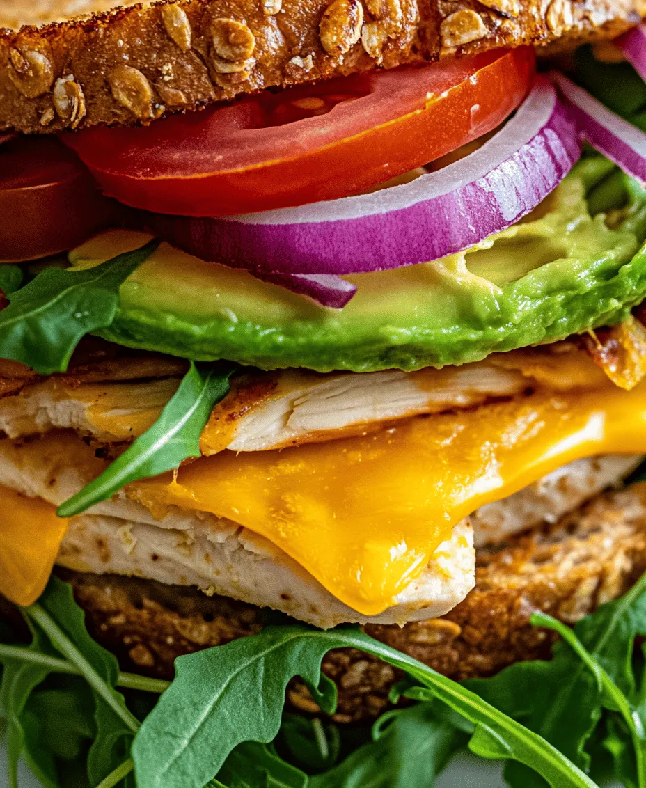 The Chicken Avocado Melt Sandwich is more than just a meal; it’s a delightful combination of flavors and textures that create a satisfying and nutritious dining experience. Imagine biting into a sandwich where juicy, perfectly seasoned chicken meets the creamy richness of ripe avocado, all enveloped in the warm embrace of melted cheese. Topped off with fresh vegetables and nestled between slices of whole grain bread, this sandwich is a versatile option for lunch, dinner, or a quick snack.