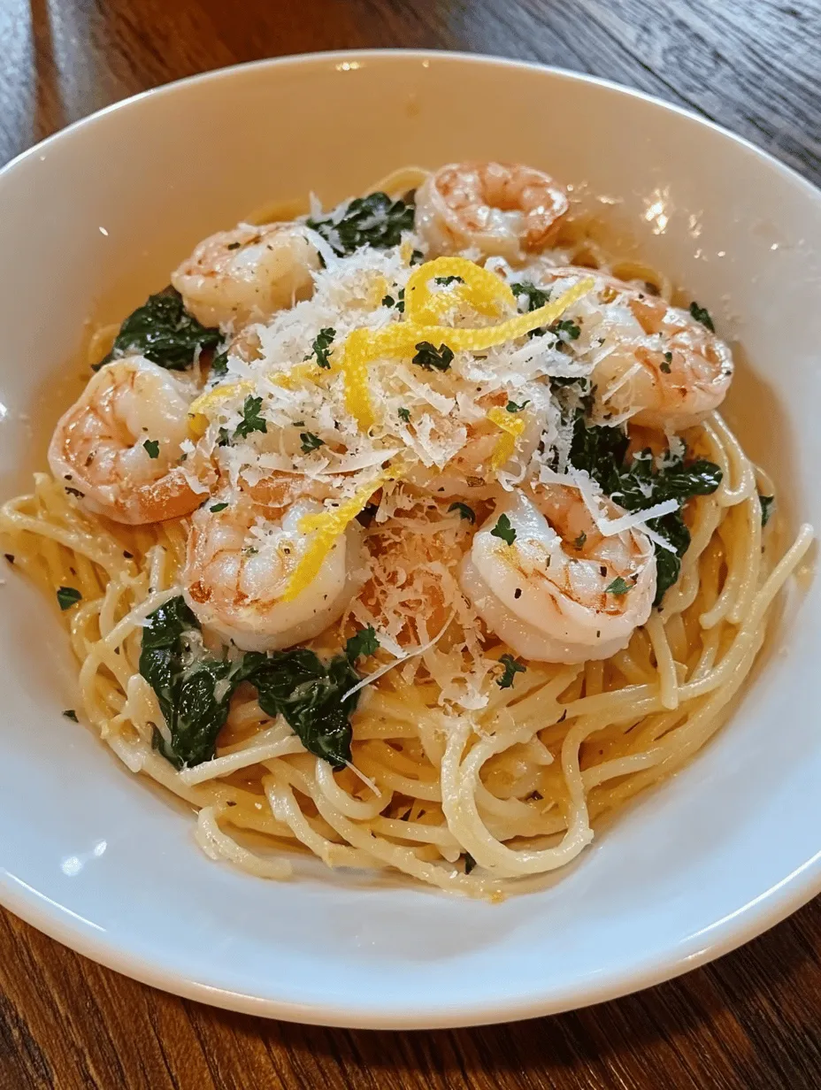 If you're on the hunt for a dish that marries fresh flavors with a touch of elegance, look no further than Zesty Lemon Garlic Shrimp Pasta. This delightful recipe takes succulent shrimp, bright lemon, and aromatic garlic to create a vibrant meal that’s perfect for both a quick weeknight dinner and a special occasion. Its appeal lies in its ability to deliver bold, zesty flavors that seafood lovers crave while being easy enough for novice cooks to master. The combination of ingredients not only tantalizes the taste buds but also provides a wholesome dining experience, thanks to the nutritional benefits packed in each component.