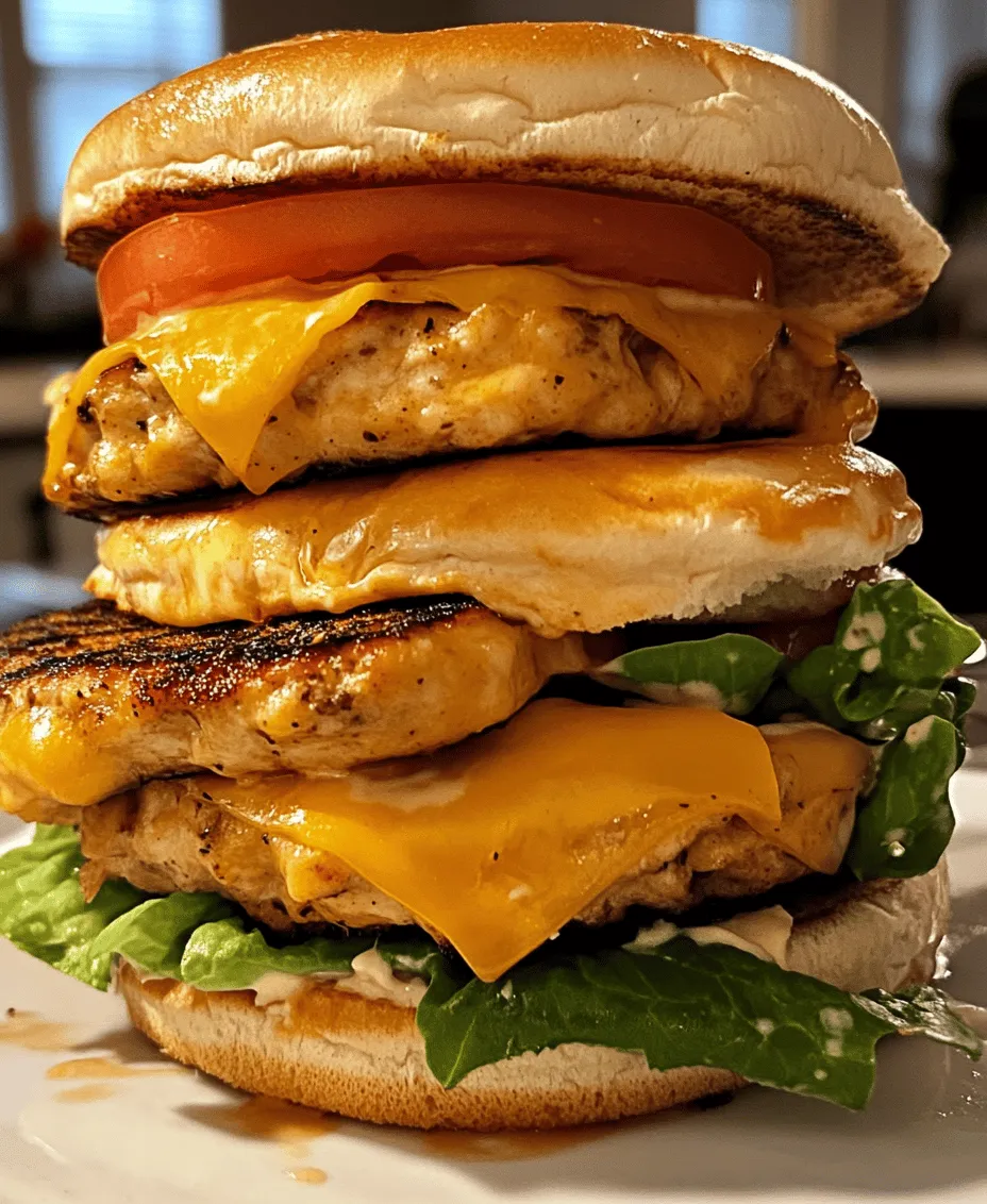 In the world of quick and satisfying meals, chicken burgers have made a significant mark, earning their rightful place alongside traditional beef patties. Their versatility, health benefits, and ability to absorb flavors make them a favorite for many home cooks. This Easy Cheddar Ranch Chicken Burger recipe stands out as a delightful option that combines the juicy tenderness of ground chicken with the rich, creamy notes of ranch dressing and a generous helping of sharp cheddar cheese.