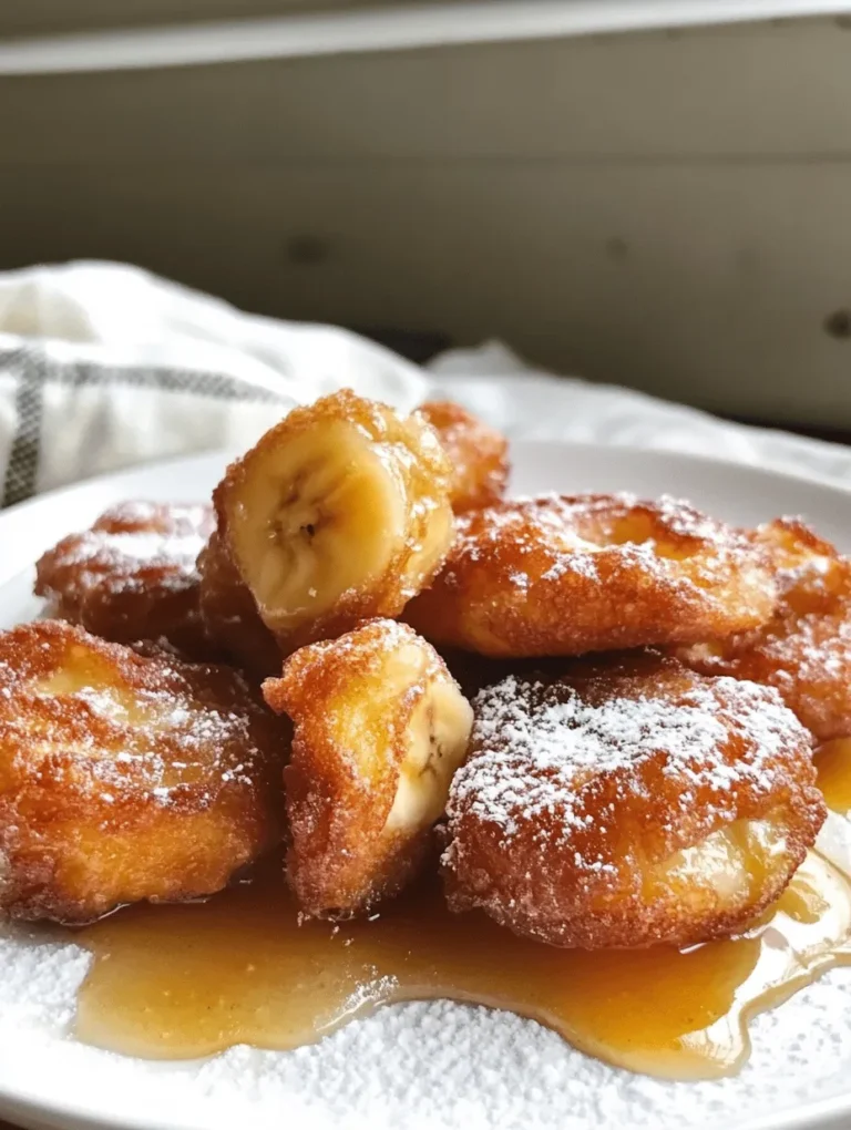 Are you looking for a delightful treat that can easily transition from a hearty breakfast to a satisfying snack? Look no further than crispy skillet banana fritters! These golden-brown delights are not only delicious but also incredibly versatile, making them a favorite across various meal times. Whether enjoyed drizzled with syrup, dusted with powdered sugar, or served alongside your favorite fruit, banana fritters are sure to please any palate.