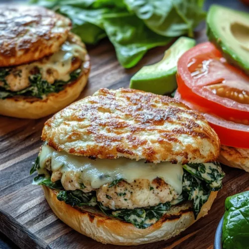 In recent years, chicken burgers have surged in popularity as a leaner and healthier alternative to traditional beef patties. This shift is not only appealing to those mindful of their health but also to food enthusiasts seeking to explore new flavors and textures. Among the myriad of chicken burger recipes, the combination of white cheddar and spinach stands out as a unique and delicious variation. The creamy richness of white cheddar melds beautifully with the earthy, slightly sweet notes of fresh spinach, creating a flavor profile that is both comforting and satisfying.