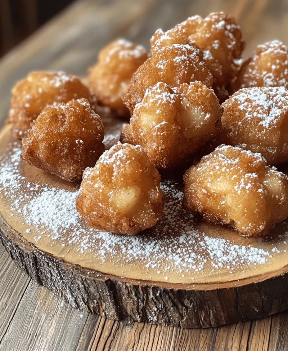 Welcome to the delightful world of homemade Apple Fritter Bites, a scrumptious treat that melds the sweet and tangy essence of fresh apples with a fluffy, golden batter. These bite-sized morsels are a testament to the comforting flavors of fall, but they can be enjoyed year-round. They are incredibly easy to make and are sure to be a hit at any gathering, from casual family brunches to festive holiday celebrations.