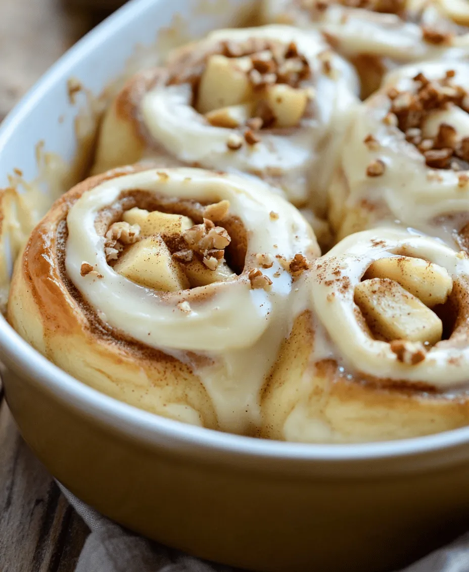 There’s something undeniably comforting about the aroma of freshly baked cinnamon rolls wafting through your home. The warm, sweet scent has a way of evoking fond memories of cozy mornings and family gatherings. While traditional cinnamon rolls are a beloved treat on their own, adding a unique twist with fresh apples and a luscious cream cheese frosting elevates them to a new level of indulgence. This recipe for irresistible apple cinnamon rolls not only combines the warm, spicy notes of cinnamon with the sweet, crisp taste of apples but also features a rich frosting that perfectly complements the rolls' delightful flavors.