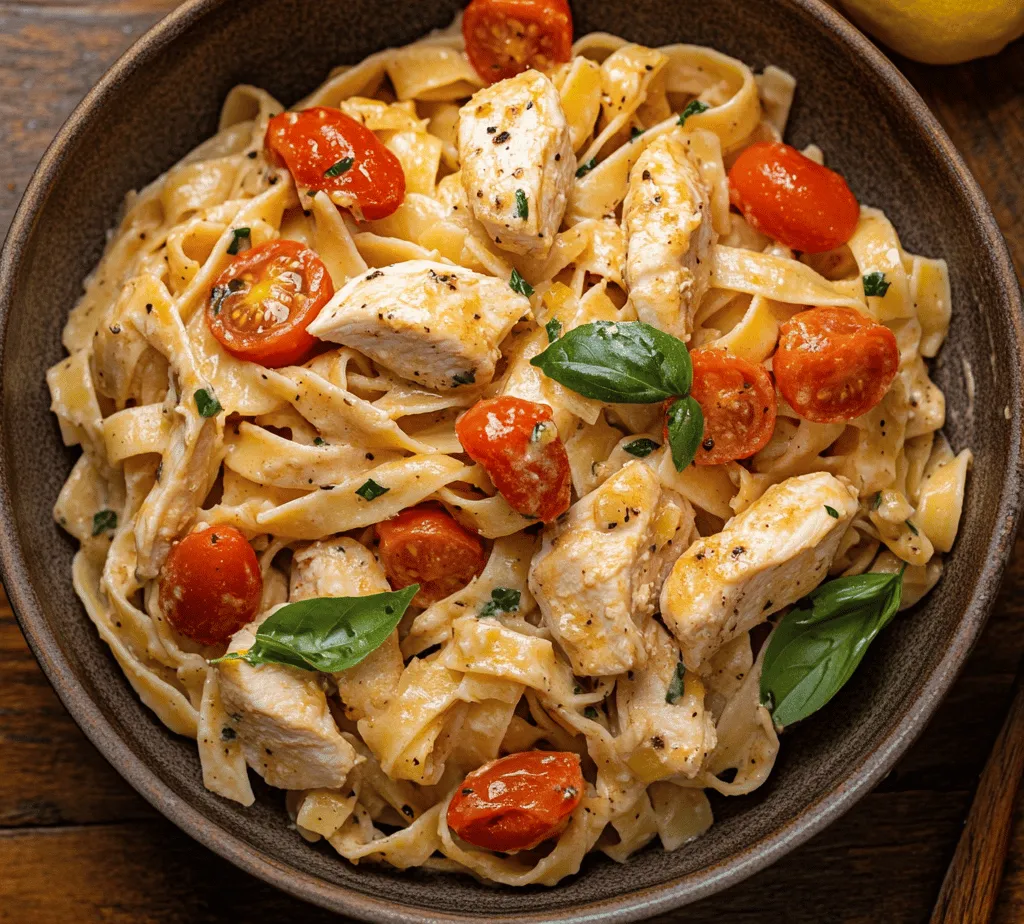 If you’re searching for a dish that embodies comfort and sophistication, look no further than Creamy Chicken Pasta Delight. This enchanting recipe strikes the perfect balance between rich flavors and satisfying textures, making it an irresistible choice for any pasta lover. Whether you’re planning a cozy family dinner, a celebration with friends, or a casual weeknight meal, this creamy chicken pasta will leave everyone at the table craving more.